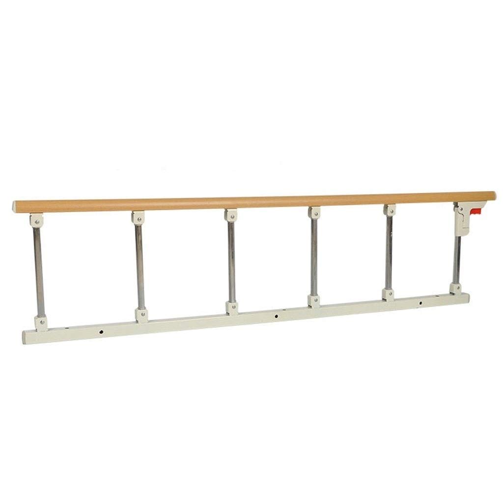 Sponda Laterale per Anziani in Acciaio Inox, Maniglia di Sicurezza, sponda per Letto (B 146x40cm) (B 120x40cm) (A 146x40cm)