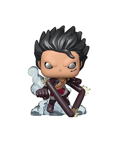 Funko Pop Animation One Piece Snake-Man Luffy Metallic Exclusive Slip and Box Include