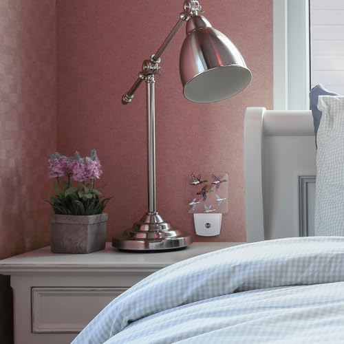 Image of 2 Pcs Mallard Duck Night Lights Sensor Night Light Plug in Dusk to Dawn LED Lamps Gift for Indoor Bedroom, Bathroom, Toilet, Stairs, Kitchen, Hallway