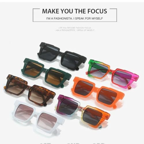 Lunettes de soleil tendance mixtes avec protection solaire maximale - 7