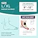 BraceAbility AFO Foot Drop Brace - Adjustable Soft Ankle Foot Orthosis Drop Foot Brace for Men and Women, Walking with Shoes, Toe Lifter Support, Dorsiflexion Assist Brace Fits Left or Right (L/XL)