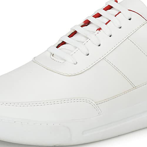 Image of Centrino Canvas Shoes for Men Sneakers | Casual Shoes for Man Stylish | Lightweight Lace-Up Design with Cushioned Insole | Breathable Comfortable Walking Shoes | Anti-Skid Sole | Mens Sneaker Shoes (3211)