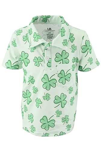 Image of Unique Baby Short Sleeve Collared Boys Polo Shirt, Toddler Kids Polo Shirts