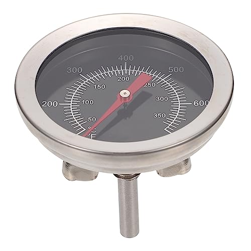 KICHOUSE Kitchen BBQ Thermometer Bimetallic Oven Thermometer Portable High Temperature Resistance
