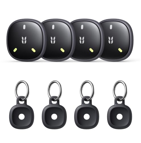 Best Air Tags for Seniors: 11 Trackers That Bring Peace of Mind Back Into Your Day 14 UGREEN FineTrack Mini2 Air Tracker Tags (iOS Only) 4 Pack,Bluetooth Tracker Compatible with Apple Find My, Item Finder Smart Tag for Keys,Luggage