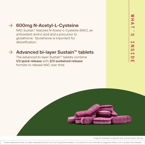 Jarrow Formulas N-A-C Sustain Tablets