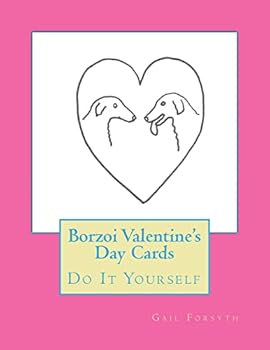 Paperback Borzoi Valentine's Day Cards: Do It Yourself Book