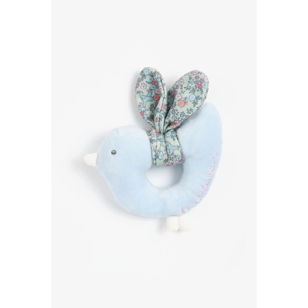 MOTHERCARE Girls Flutterby Bird Rattle Pink