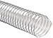 Flexadux R-2 PVC Duct Hose, Clear, 6" ID, 0.020" Wall, 25