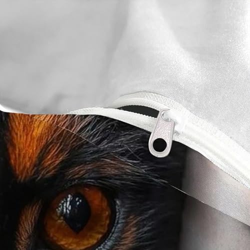 Housse de couette double animaux 3D Le Chaton Bedding garçon - 5