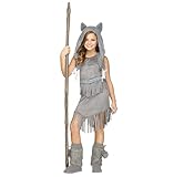 Fun World Wolf Dancer Kids Costume, Large 12-14