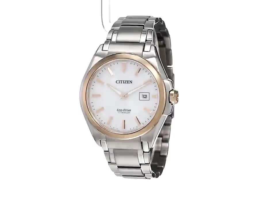 Citizen Eco-Drive Titanium Men's Watch - BM6936-51A : Amazon.in