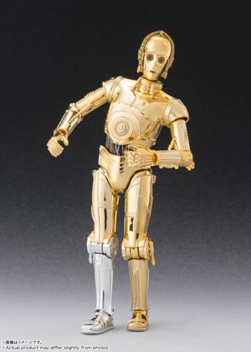 Image of TAMASHII NATIONS S.H. Figuarts Star Wars C-3PO Classic Ver.- (Star Wars: A New Hope) Approx. 6.1 inches (155 mm), ABS & PVC Pre-painted Action Figure