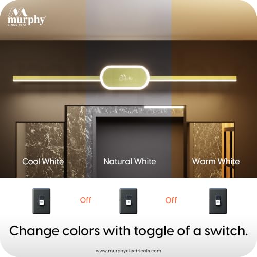 Image of Murphy 16+2W | Twins Full Brass Mirror Light | Designer Wall | Dual Light