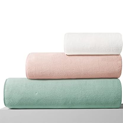 Handtuch Badetuch drei Satz Hotelliebhaber saugen großen Wickel Handtuch zwei Set Badezimmer weiches Handtuch (Farbe: 3 PS, Größe: 70 x 35 cm+140 x 70) – Bild 4