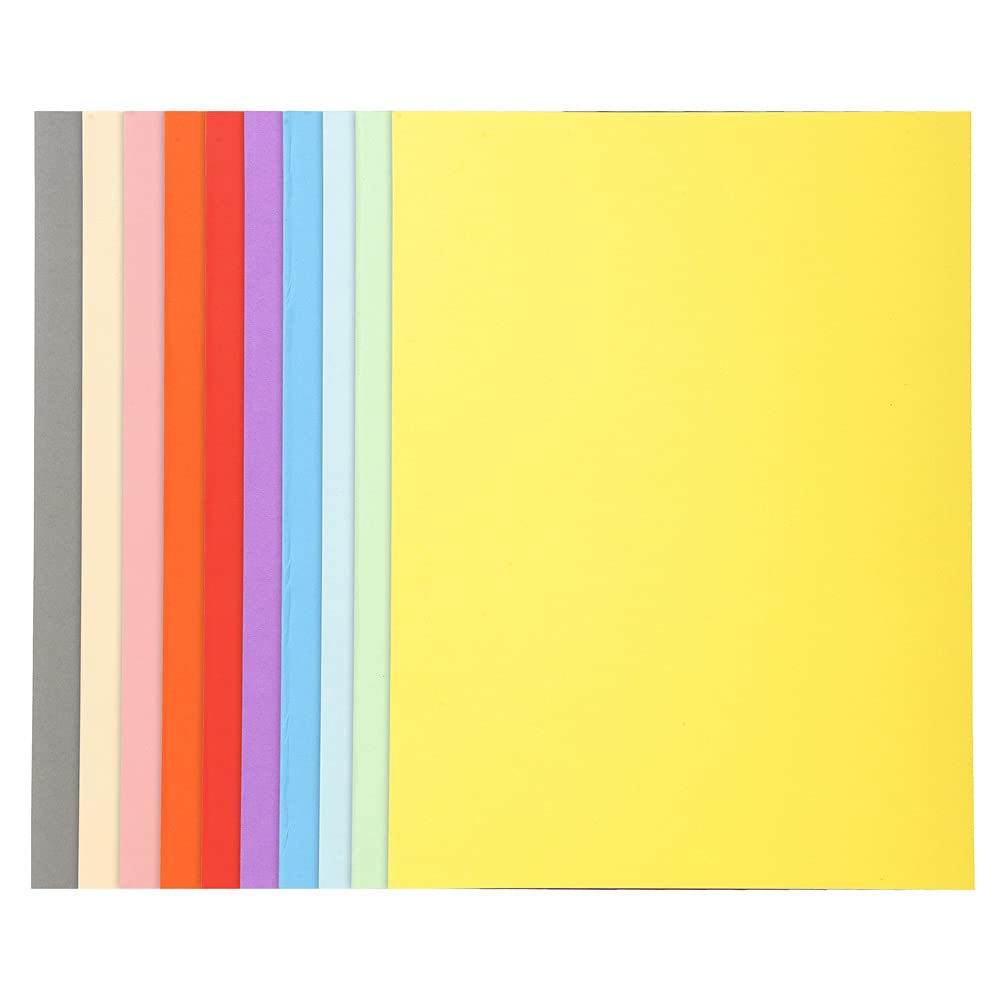 Exacompta 410000E - Lote de 100 Subcarpetas Forever® 10, Colores Surtidos