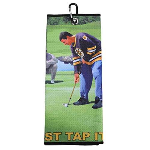 Asvp Shop Funny Golf Towel With Clip - Just Tap It In - Gilmore - Golf Fans #TOP3