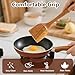 Wooden Spatulas, 2 PCs Natural Acacia Wooden Cooking Utensils Set for Non-stick Pan Kitchen Tool, flipping and Wok Spatula, Wooden Spoons & Spurtle for Cooking