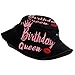 Birthday Queen Bucket Hat for Women Men Birthday Fisherman Hat Fashion Summer Travel Beach Sun Caps