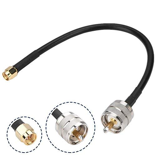 SMA Male to UHF PL259 Male RF Coaxial Coax Cable for