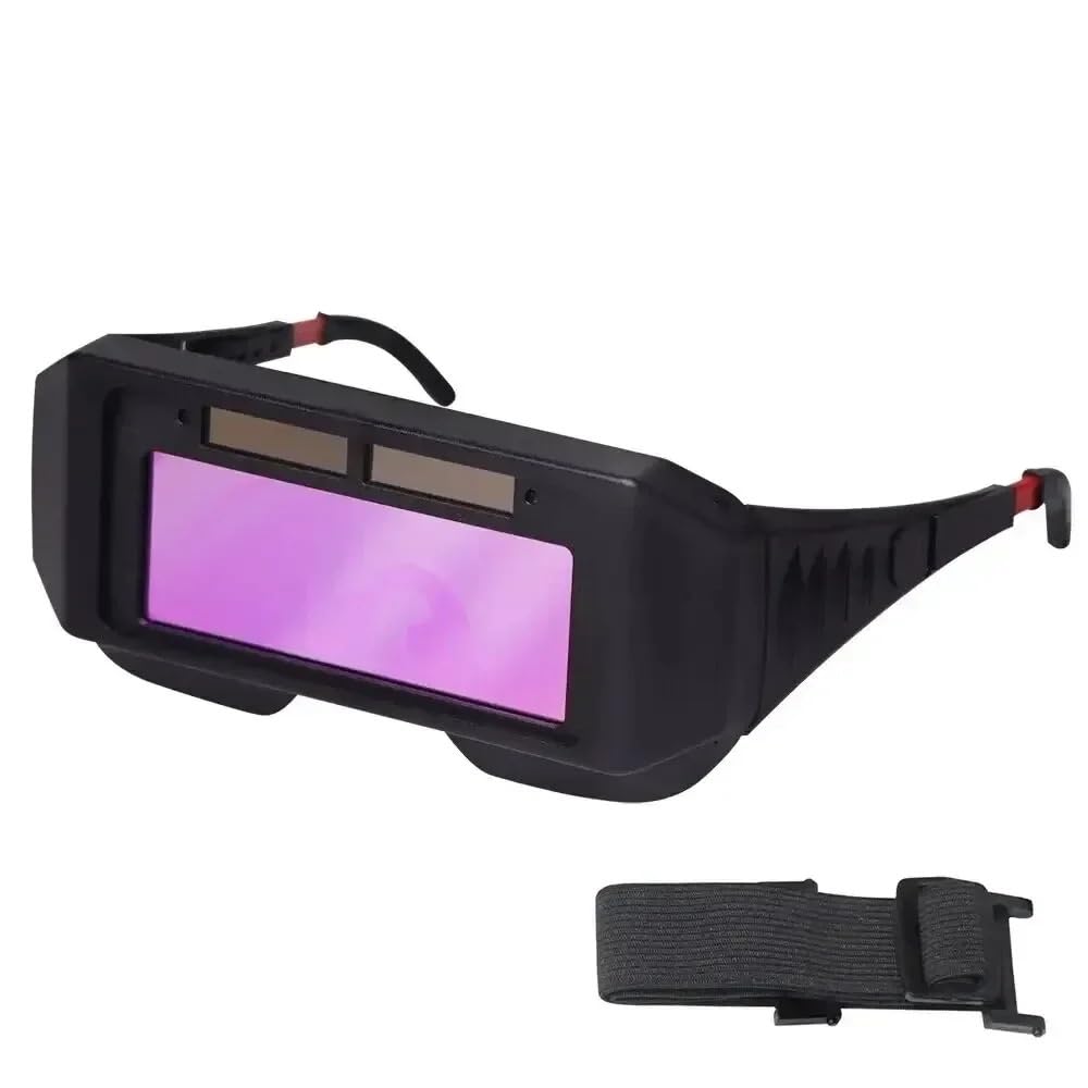 LCD Welder's Glasses TIG MIG MMA Plasma Welder's Glasses Solar Welding Helmet Automatic Dimming Welding Goggles Electrical Tools