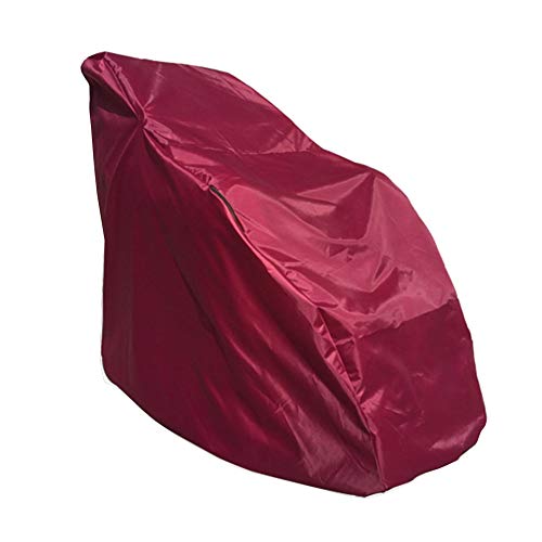 Preisvergleich Produktbild KKCF Abdeckplane Schutzhülle Gartentisch Massagestuhl Wasserdicht Verdicken Gewaschen Oxford-Tuch, 2 Farben 2 Größen (Farbe : Red, größe : 155x95x135cm)