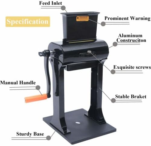 Miniatura 7 de Fermoirper Ablandador de carne  Herramienta de ablandamiento de carne de acero inoxidable resistente comercial con cuchillas intercambiables