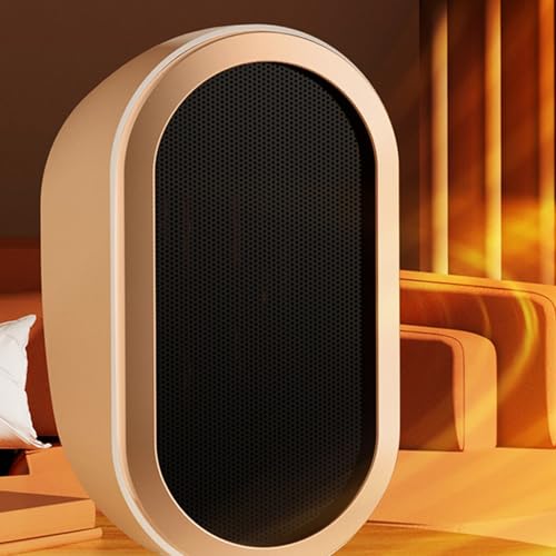 Miniatura 7 de Calentador Eléctrico - Calentador Portátil De 1200w - Ventilador De Calefacción Con Protección Contra Sobrecalentamiento,Para Uso En Interiores Habitación Escritorio Dormitorio Baño Coche Oficina Tien