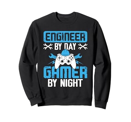 Ingeniero Gamer Mecánica Temática Ropa Casual Sudadera | Ya disponible en tu tienda friki favorita! En mundofriki.es!