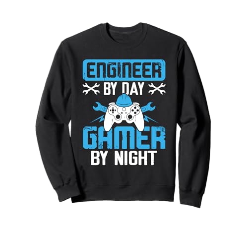 Ingeniero Gamer Mecánica Temática Ropa Casual Sudadera