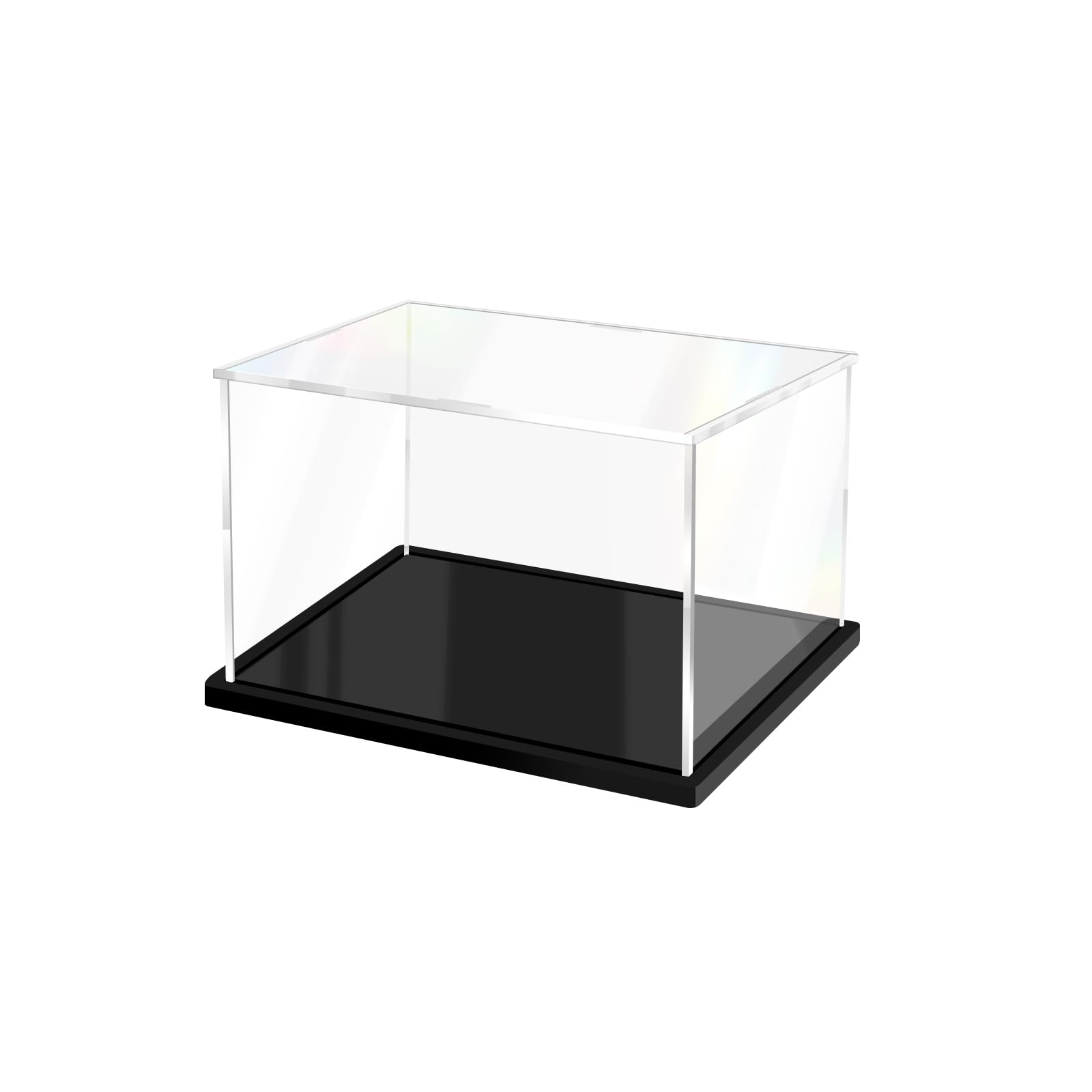 Acrylic Display Case for Lego Collectibles, Clear Glass Box 9x4x4in