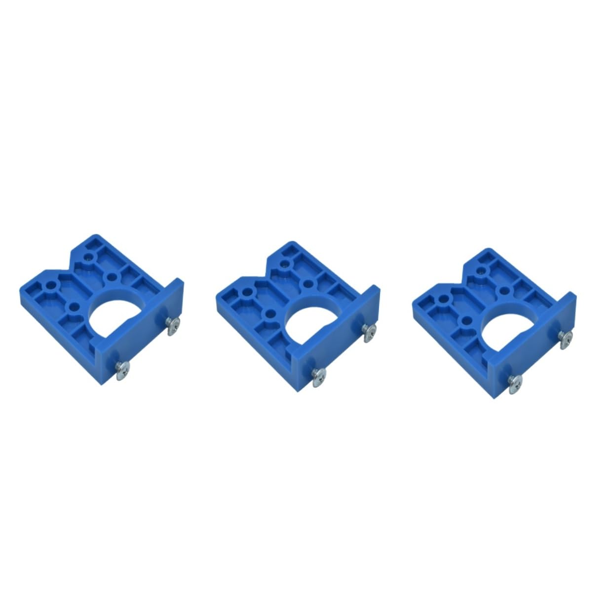DOITOOL Hinge Corner Punch Tool 3pcs Cabinet Hinges Punch Tool Hinge Installation Aid Tool Locator Door Panel Guide Cabinet Drilling Tool