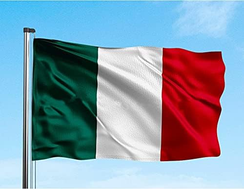 Andrà Tutto Bene Bandiera Italia 90x150cm con Laccio di blocco e tunnel passante per Asta