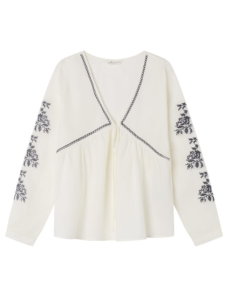 SPRINGFIELD Women's Blouse, Multicoloured, 6