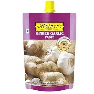 Mother's Recipe Ginger Garlic Paste Pouch, 200gm