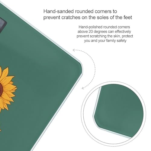 Báscula Digital de Baño con Diseño Sunflower Hamster miniatura 4
