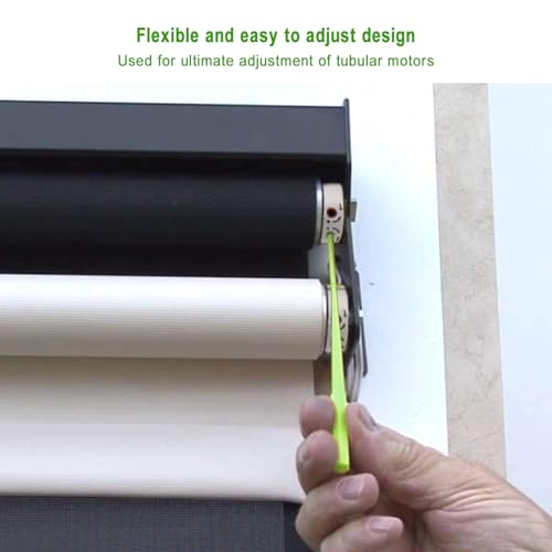 MaNeaz 2 Stück Rollladen Einstellpin Einstellwerkzeug Für Rohrmotor Einstellstift Rolladenmotor Schellenberg Rolladenmotor,Rolladenmotor Ersatz(Grün)