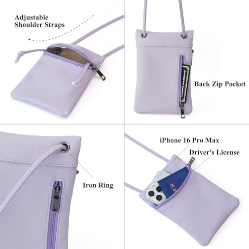 Image of Small Crossbody Women Cell Phone Purse Wallet Bag With Shoulder Strap