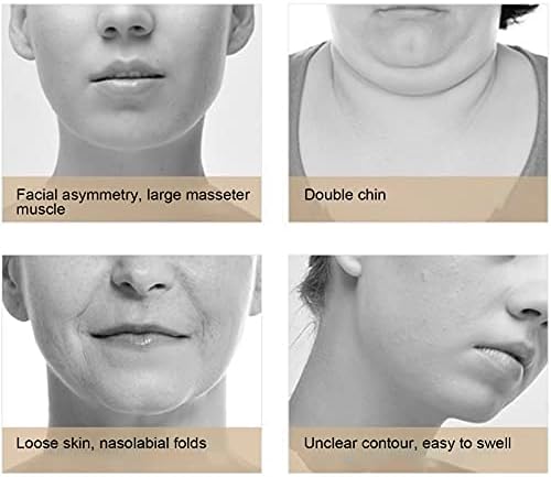 Electric Face Lifting Device, VFace Slimming Vibration V Face Machine Jawline Shaper For Masks V Line Lifting Mask
