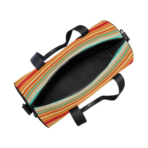 Bolsa de lona de gimnasio cómoda y espaciosa para viajes cortos y deporte 5