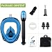 LEMEGO Máscara de Buceo Adulto Mascara Snorkel 180° Panorámica con Snorkel Giratorio...