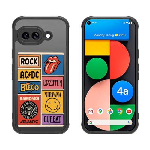 �C�M���X�̃o���h LOGO Google Pixel 7A/8A/9A �J�o�[ ����� Google Pixel 7A/8A/9A �P�[�X �݊����̂��� ���p�� �����h�~ �o���p�[�d�b �����Y�ی� �����h�~ �w��h�~ �ϏՌ�
