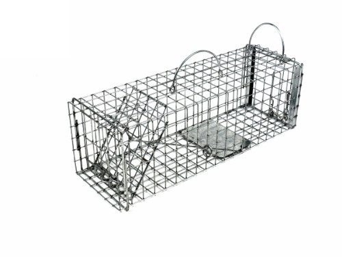 Tomahawk Live Trap - Model 603 - Original Series Rigid Live Trap with one Trap Door and Easy Release Door - 19x6x6 for Squirrel, Rat, Muskrat Sized Animals