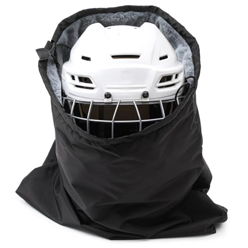 Yeyeplum 1 Pack Hockey Helmet Bag Fleece Lining,