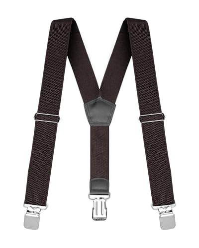 Tirantes resistentes hombres en Y correas de 122 cm ajustables ancho 3.81 cm