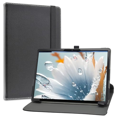 LiuShan CHUWI Hi10 Max�p��]�P�[�X�A360°��]�X�^���h�@�\�P�[�X�ACHUWI Hi10 Max�^�u���b�g12.95�C���`�p�A�u���b�N