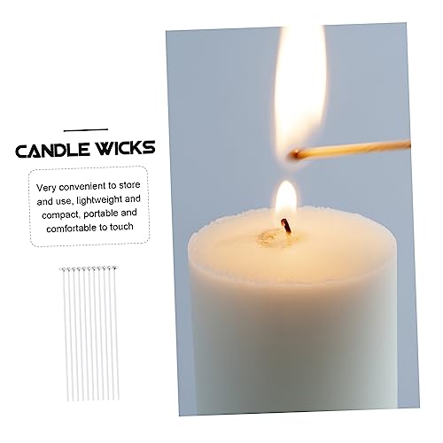100 pzas Mechas de algodón para hacer velas DIY miniatura 7
