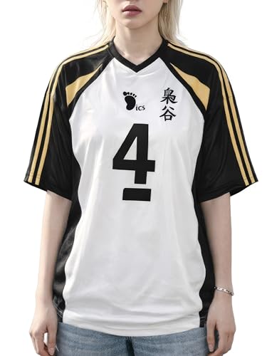 ComicSense Anime Oversized Jersey Tee Fukurodani #4 - Image 2