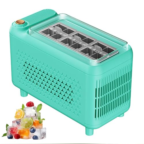 Mini fabricadora de hielo eléctrica de escritorio portátil miniatura 1