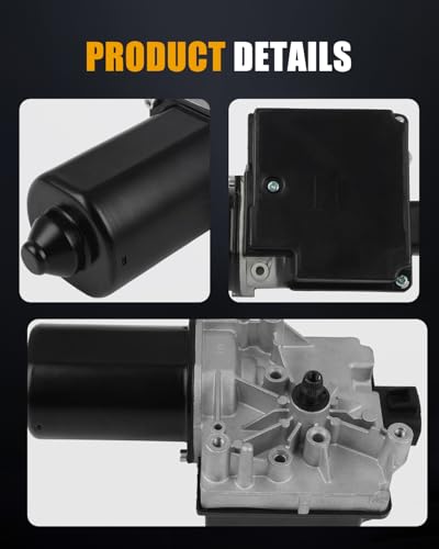 Image of ROADFAR Front Windshield Wiper Motor Compatible For Chevrolet For Venture | Fit For Oldsmobile For Silhouette 1997-2004|For Pontiac For Montana 1999-2005|OEM:12368685|5 Pins